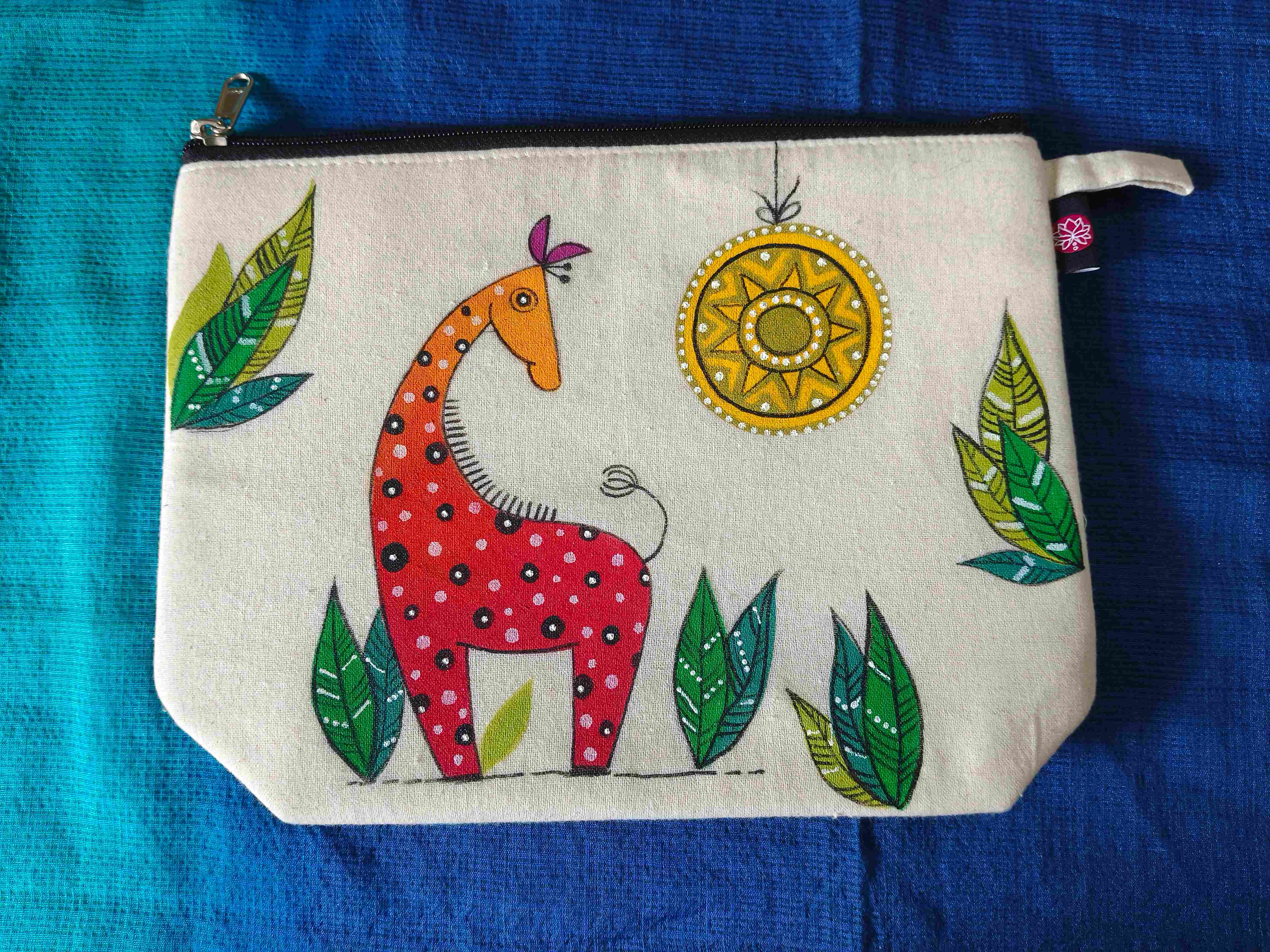 Handpainted Pouch